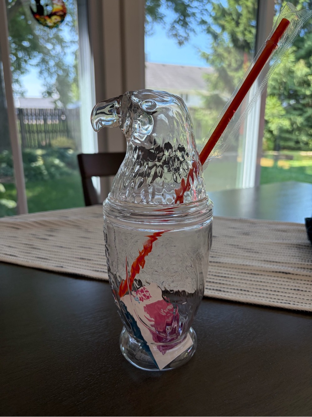 COLLECTOR CUP 2026 DUNKIN DONUT 250th Eagle Tumbler with Red Straw Celebration